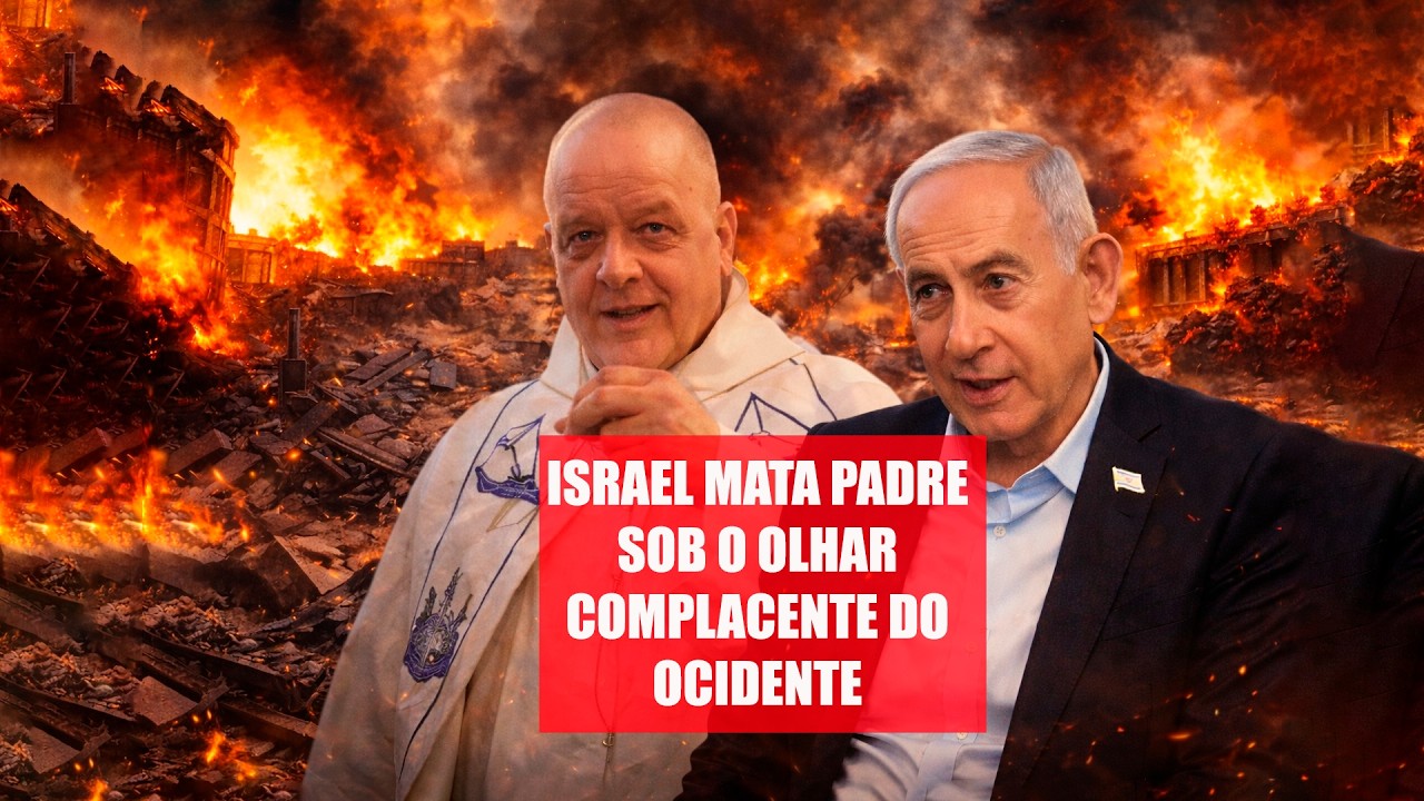 ATAQUE DE ISRAEL MATA PADRE SOB O OLHAR COMPLACENTE DO OCIDENTE