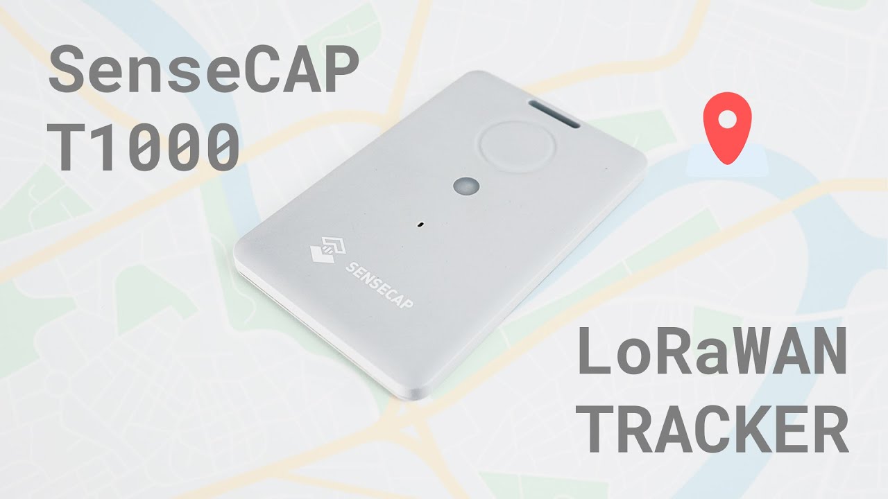 Rastreador GPS en Forma de Tarjeta de Crédito con Tecnología LoRaWAN | SenseCAP T1000 Tracker
