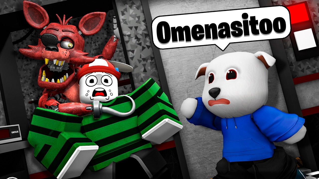 FNAF MOMENTOS DIVERTIDOS CON AMIGOS 😨 | Foxy From FNAF Doom