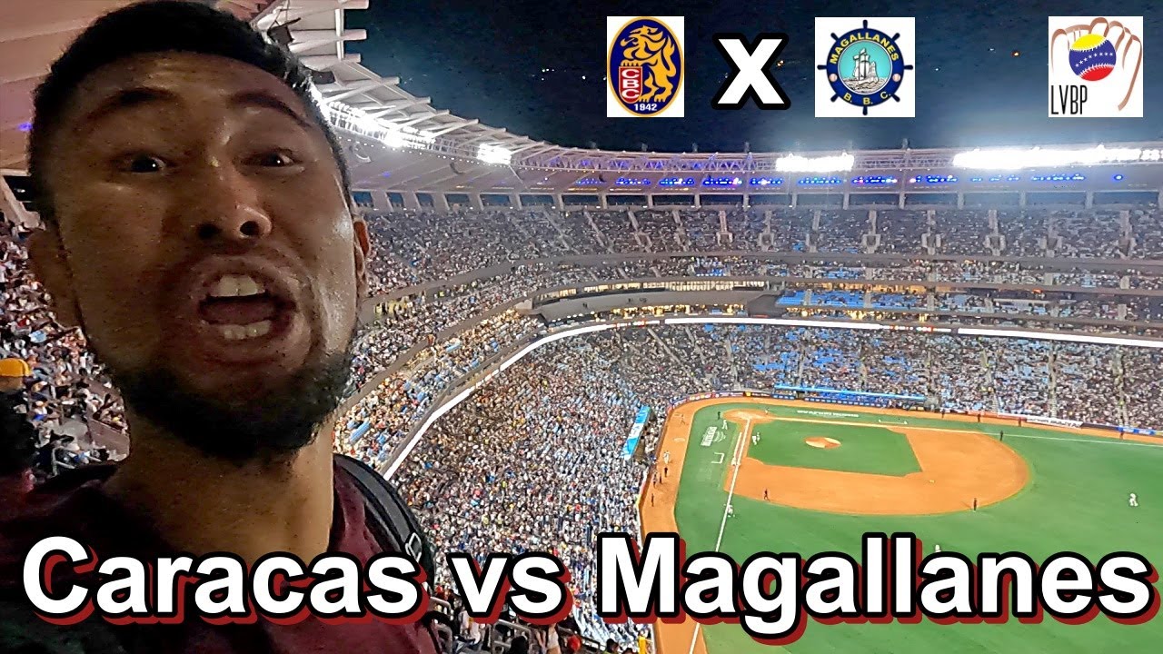 Juego de Beisbol Tradicional Venezolano: Caracas VS Magallanes Venezuela | ベネズエラ野球 伝統の一戦