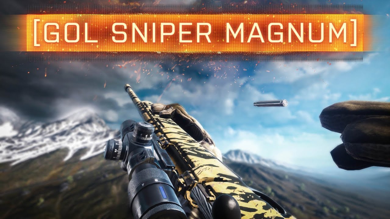 ► BF4 GOL MAGNUM SNIPER! | Battlefield 4 Weapon Review - Second Assault