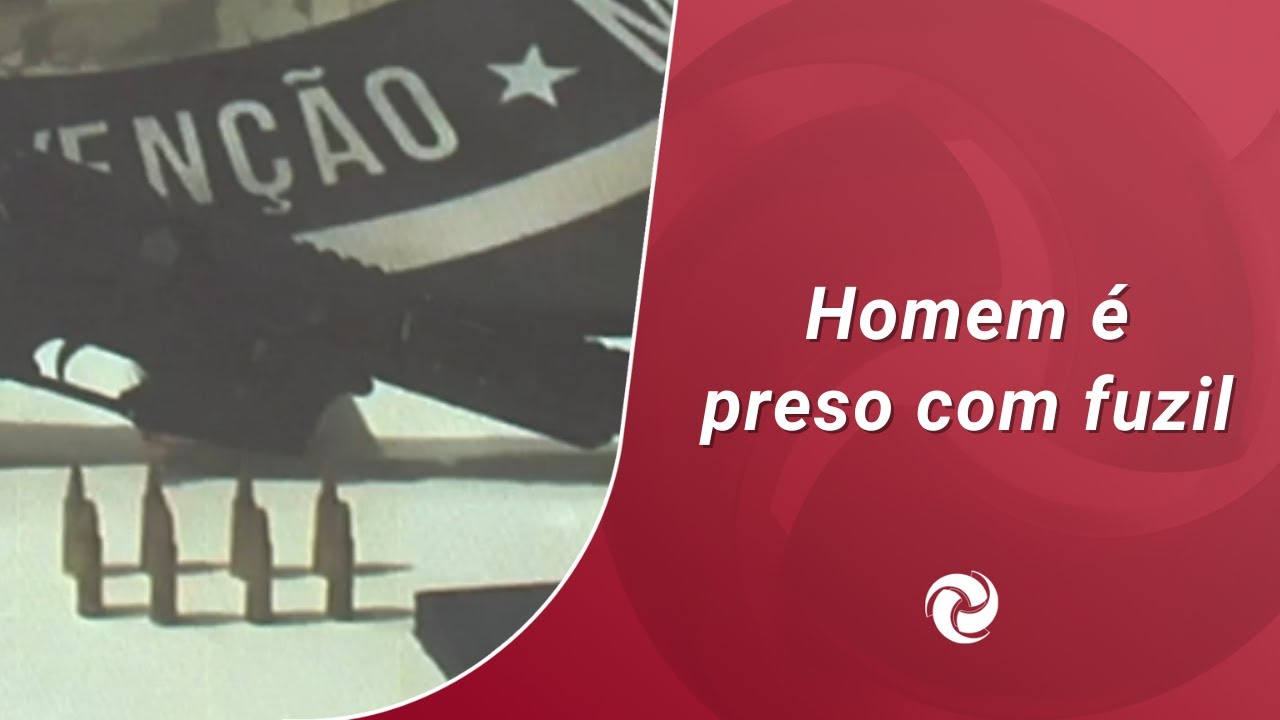Polícia prende homem com fuzil na Cabana do Pai Tomás
