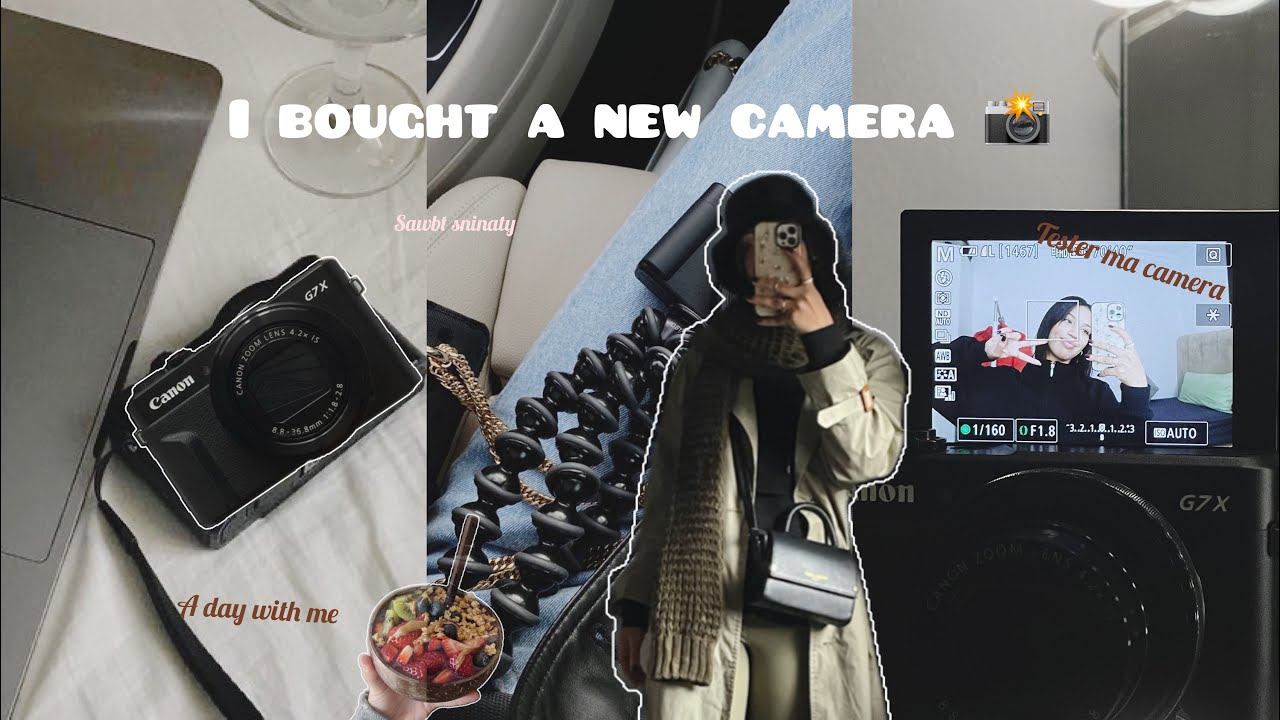 Finally, I bought a new camera 📷🥹 / أخيرا اشتريت كاميرا جديدة 📸🫢😍 ( G7X MARK II )