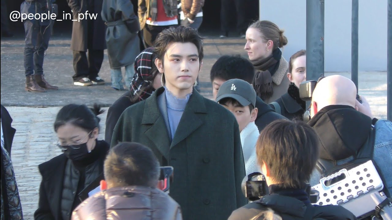 Arthur Chen Feiyu 陈飞宇 - Dior Menswear Fall/Winter fashion show in Paris - 19.01.2024