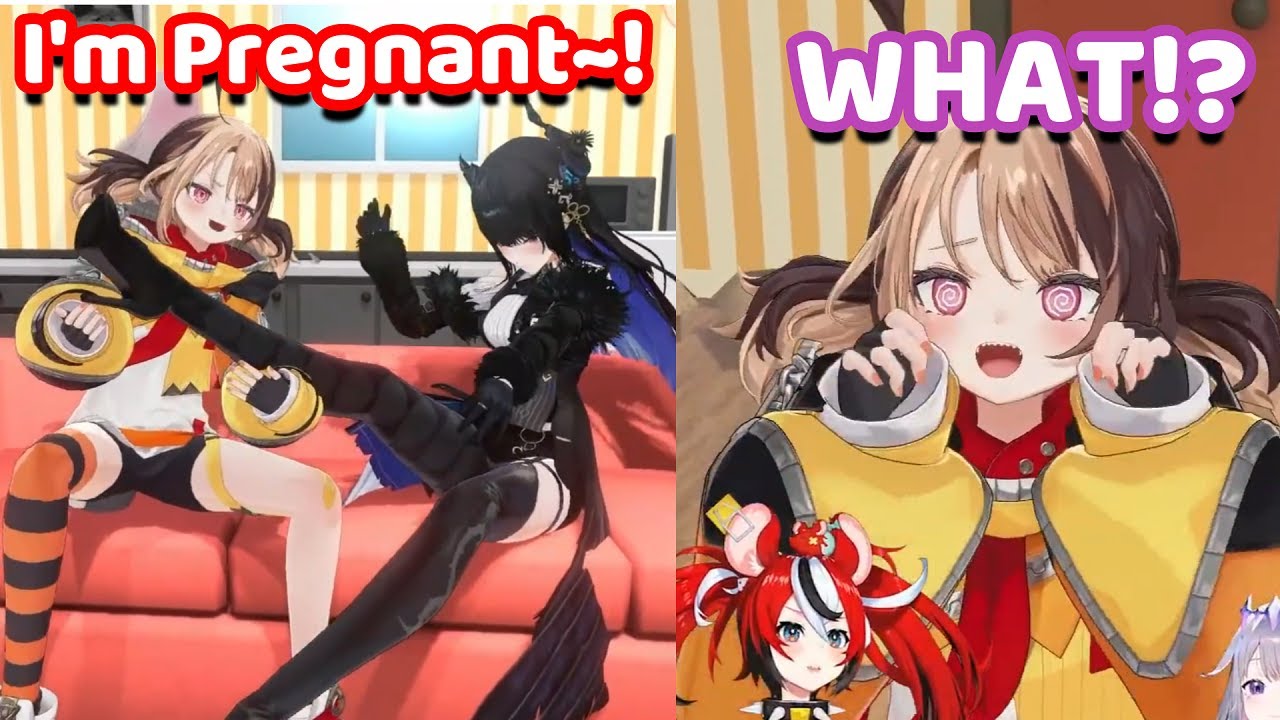 Gigi Marry Nerissa and Giving Birth During Her 3D Debut! (Hololive)