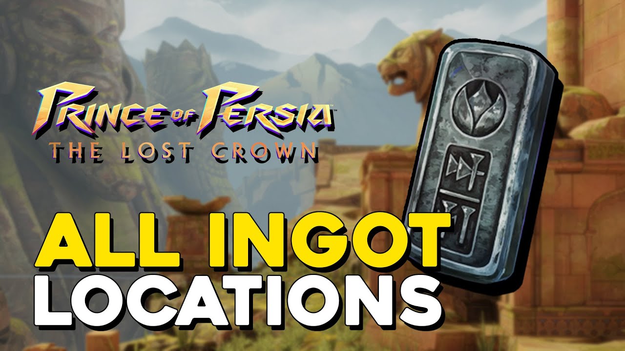Prince Of Persia The Lost Crown All Damascus Ingot Locations (Weapon Upgrade Material)