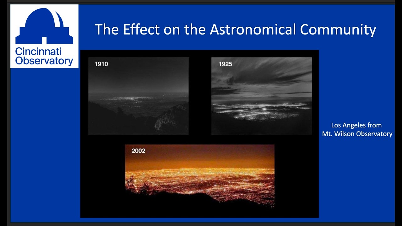 Learning Series - How Artificial Light Limits Modern Astronomy