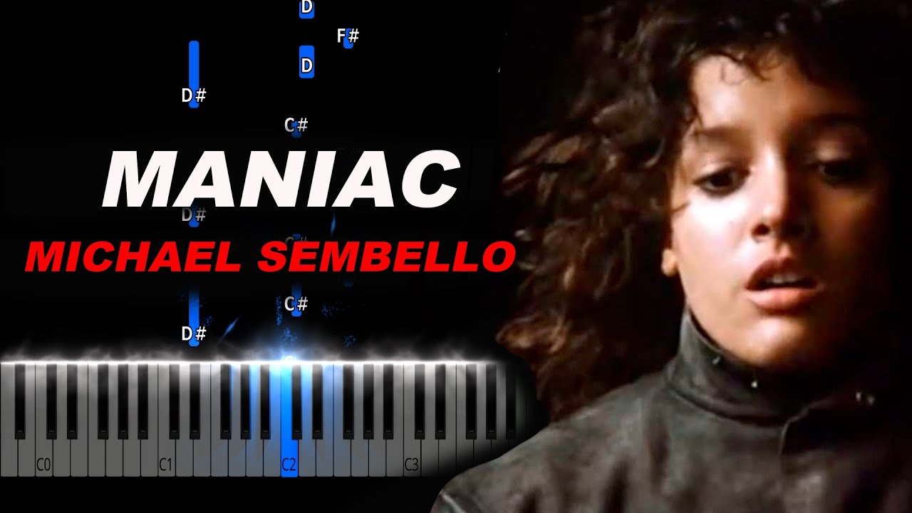 Michael Sembello - Maniac Piano Tutorial
