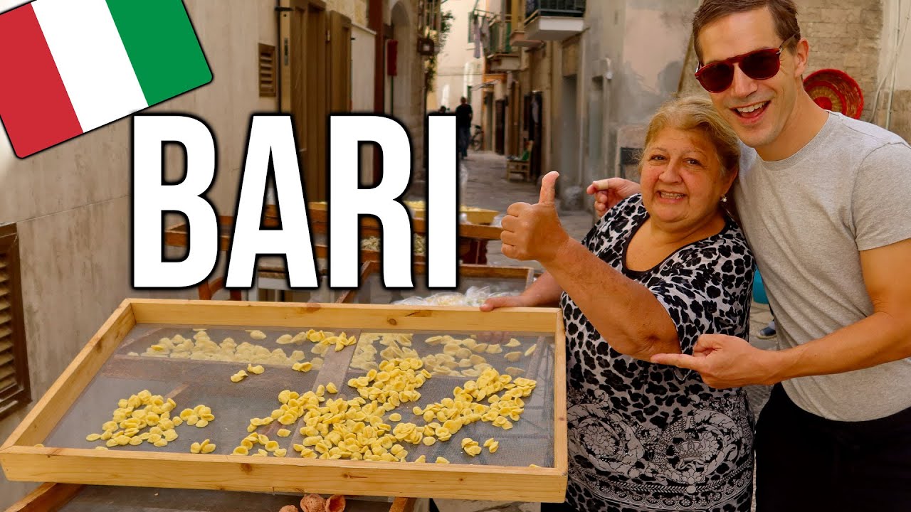 BARI'S BEST STREET FOOD in Puglia Italy 🇮🇹🍝