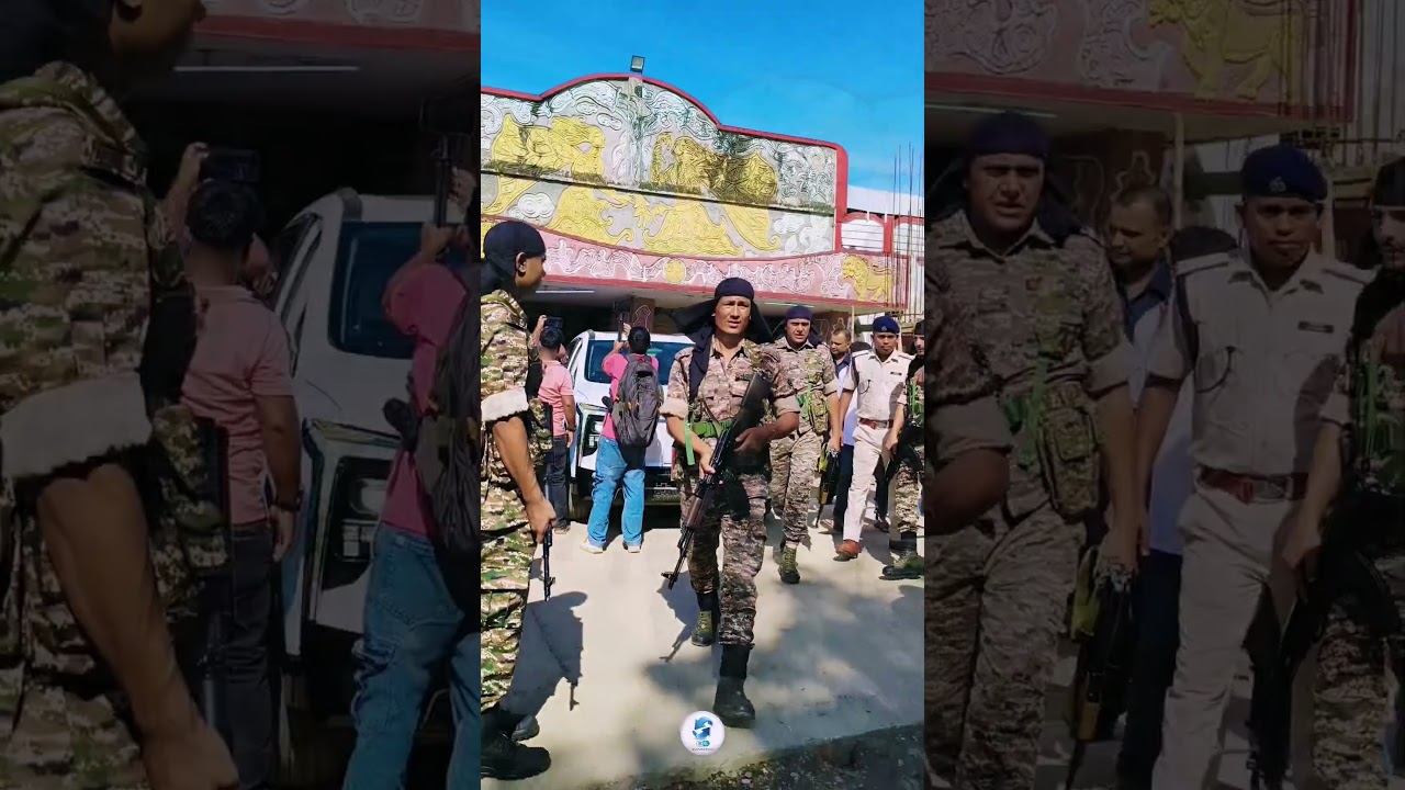 Central Reserve Police Force On duty time swag#crpf#motivation#status#tripura#dharmanagar