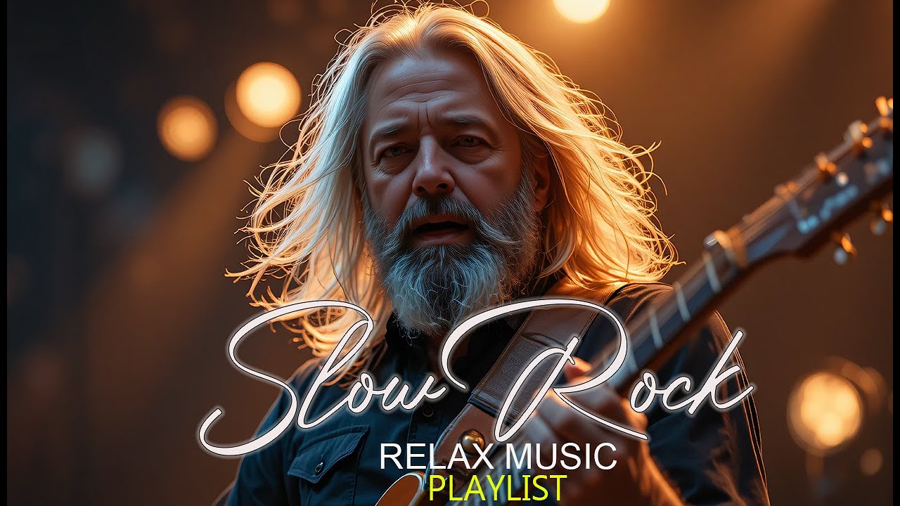 Classic Slow Rock Ballads 🌹 Gentle Guitar Love Songs After Dark