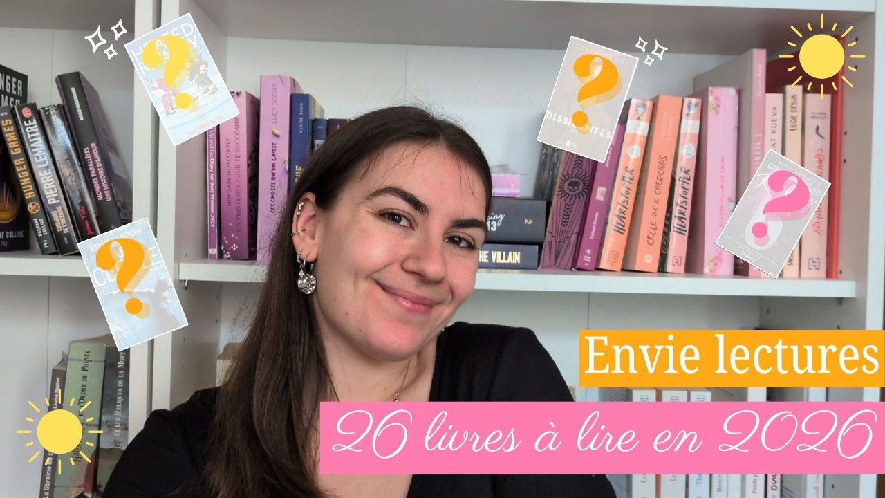 26 livres à lire en 2026 📖🌞