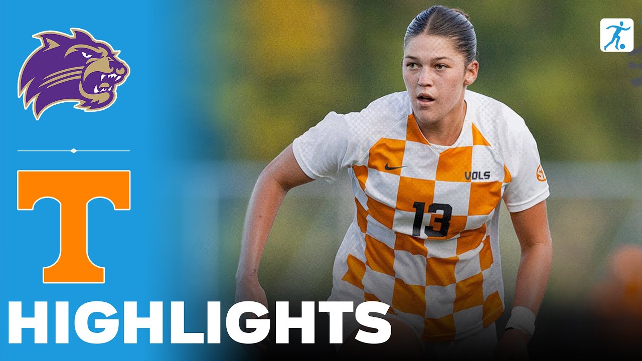 Western Carolina vs Tennessee | NCAA College Women's Soccer | Highlights - August 31, 2025