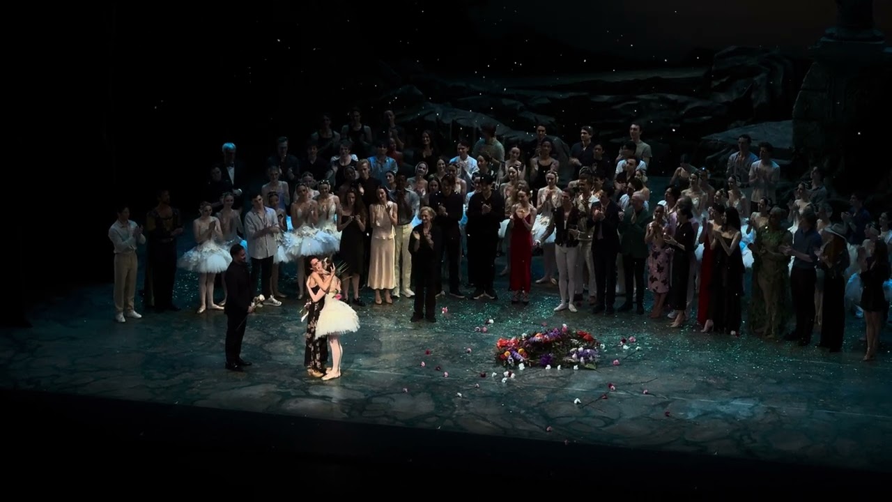 Gillian Murphy, Final Swan Lake, Flower Presentation, Met Opera House, July 18, 2025