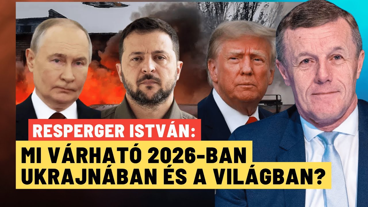 Zelenszkij megbukik 2026-ban, Ukrajna ter&uuml;leteket ad &aacute;t Oroszorsz&aacute;gnak?  - Resperger Istv&aacute;n