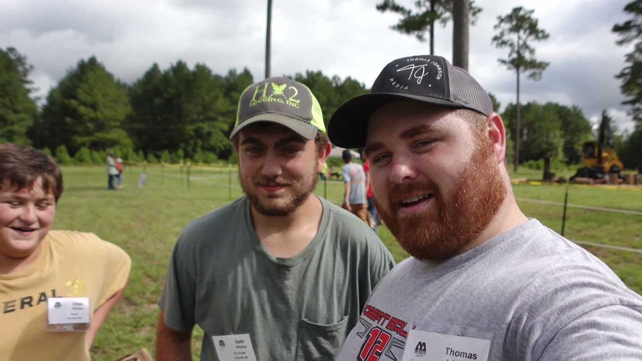 Mid South Forestry Show Checking Out The New Logging Machines