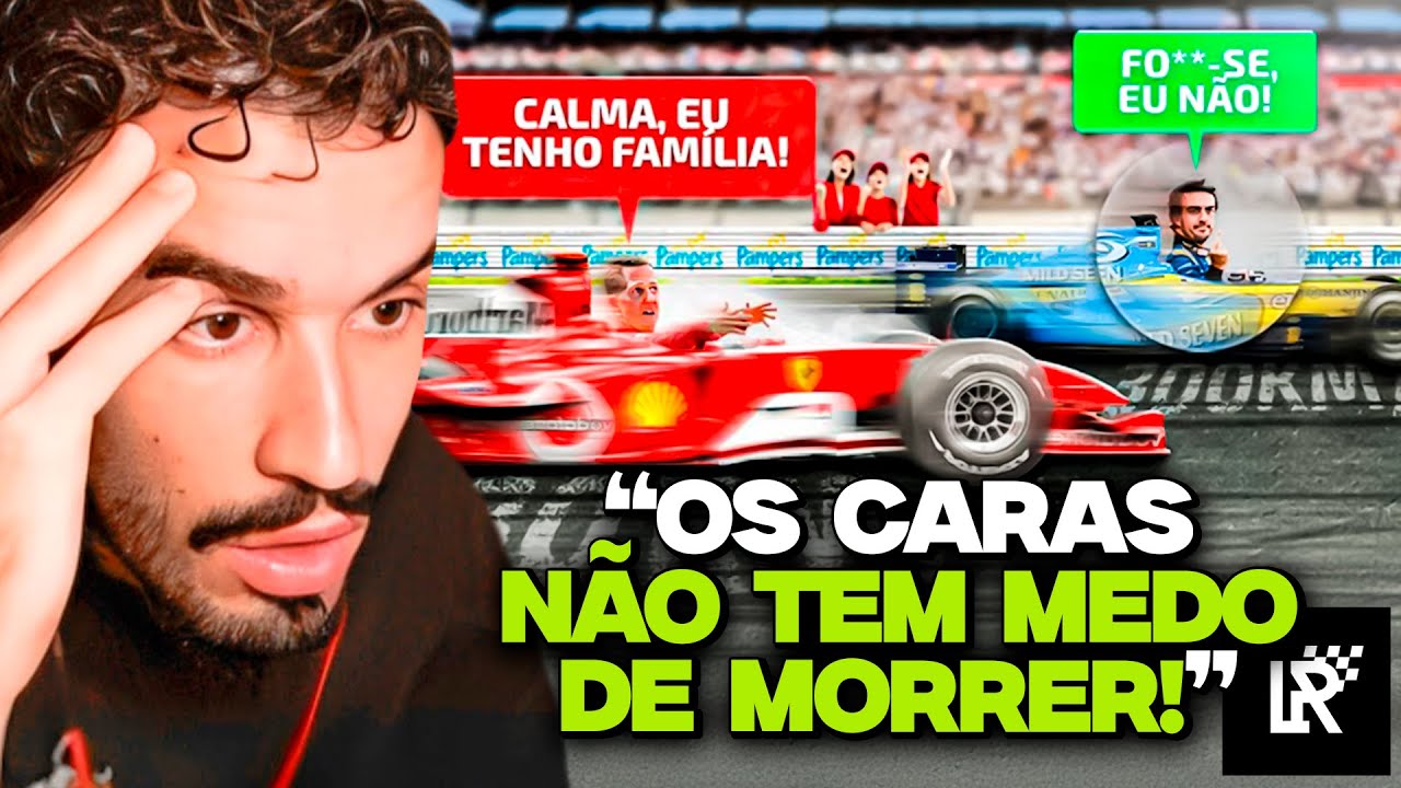 AS 10 MELHORES ULTRAPASSAGENS DA HIST&Oacute;RIA DA F1! | REACT LUAN RODACKI