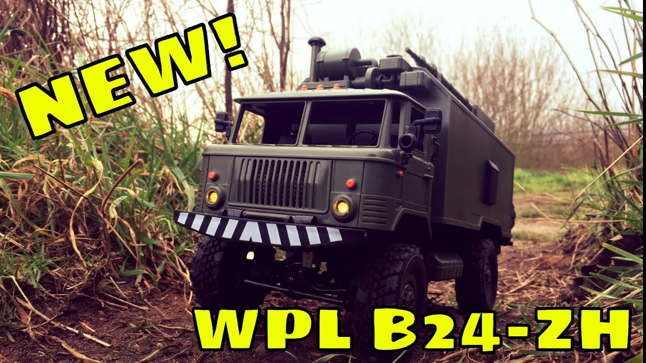 NEW! WPL B24 ZH RC GAZ-66 Soviet Comms Truck. B24-ZH