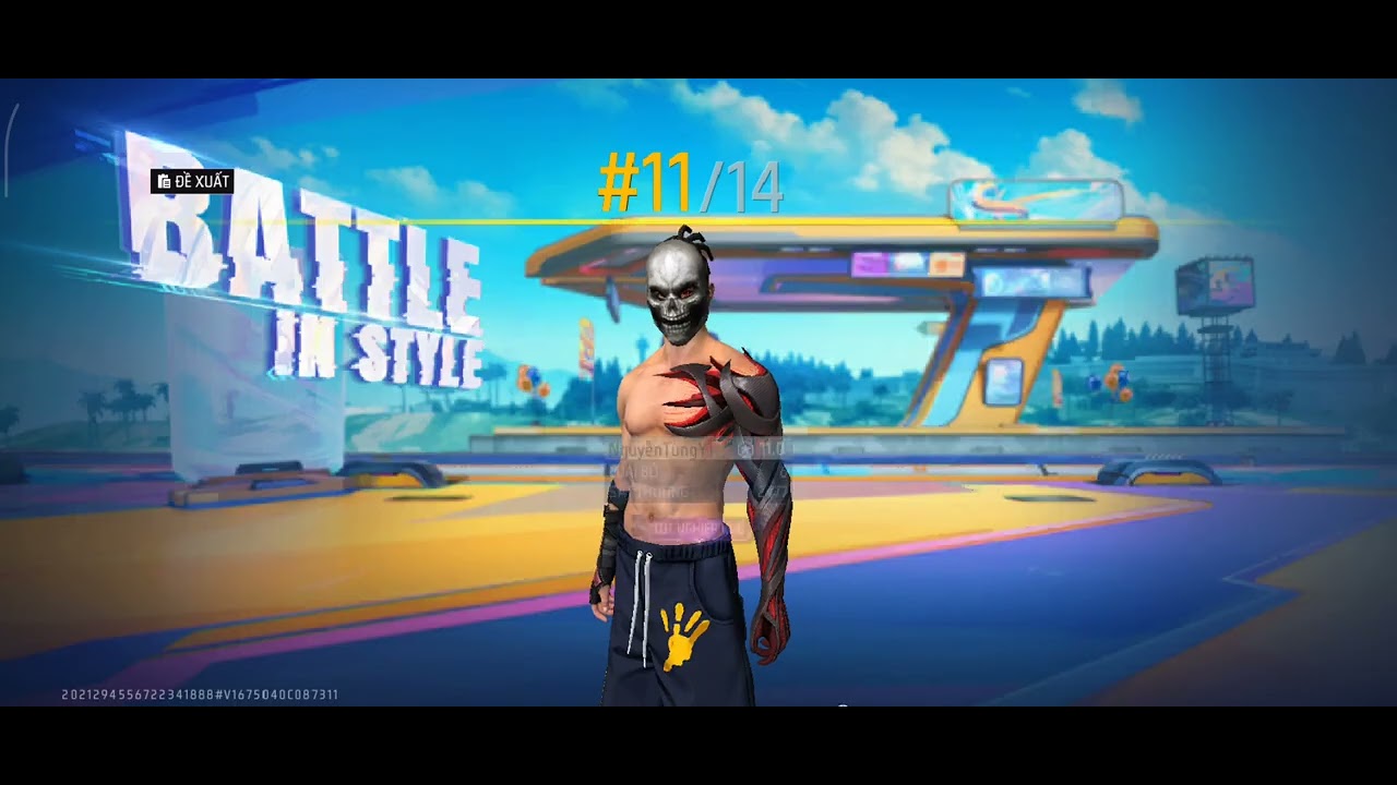 Free fire Leo Top Súng Sever Đêm Khuya