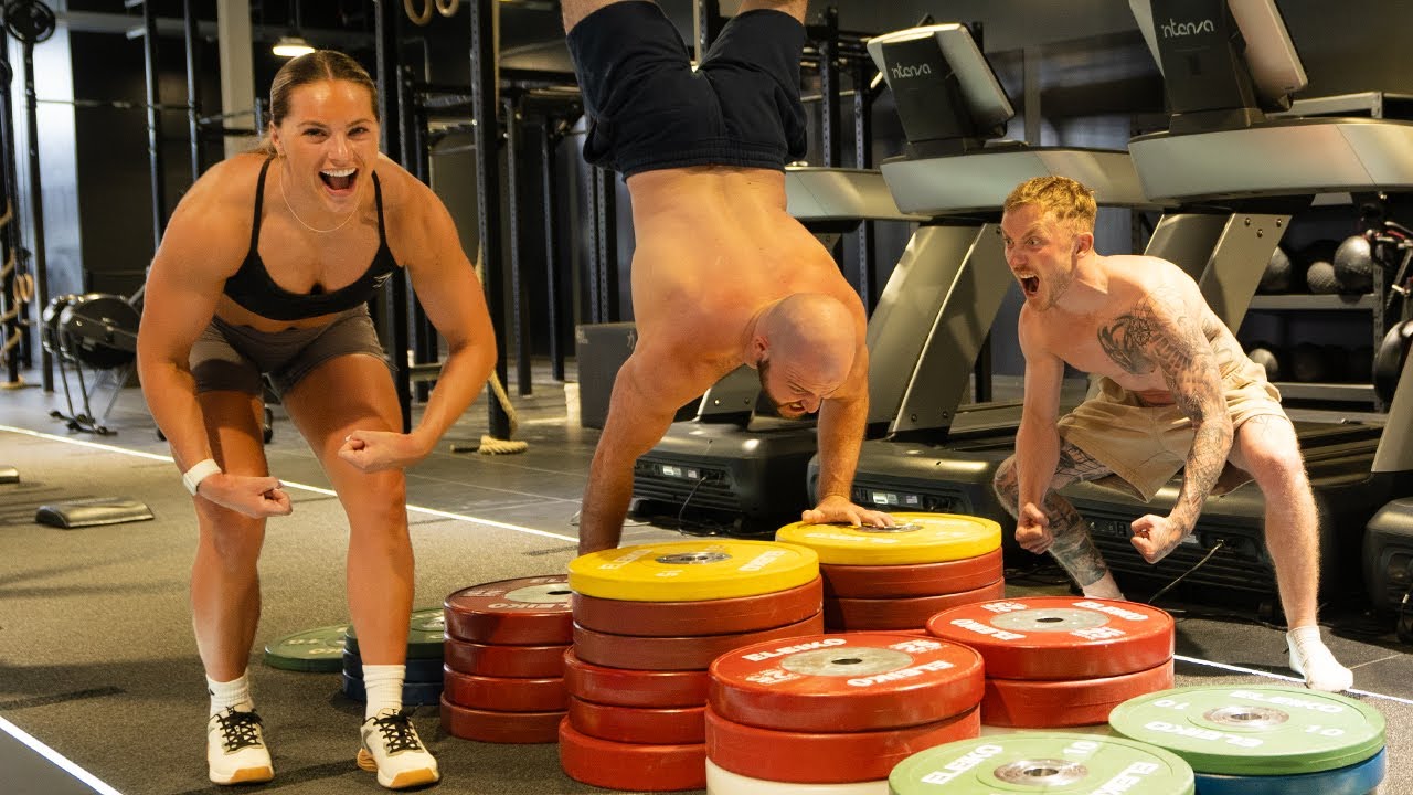 Can we complete the HARDEST CrossFit Workout? - Ft. Aimee Cringle