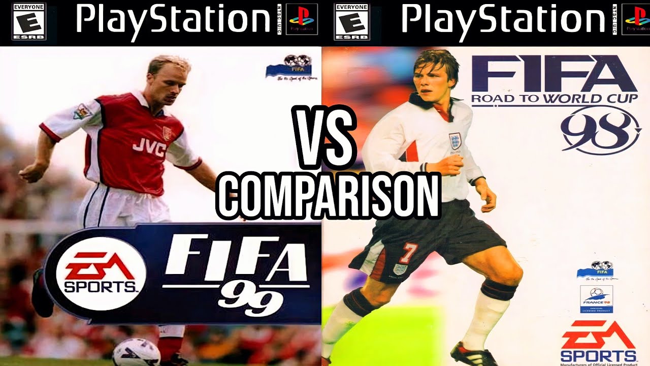 FIFA 99 Vs FIFA 98 PS1
