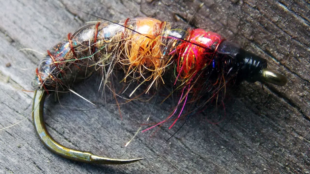Clown czech nymph fly tying instructions by Ruben Martin