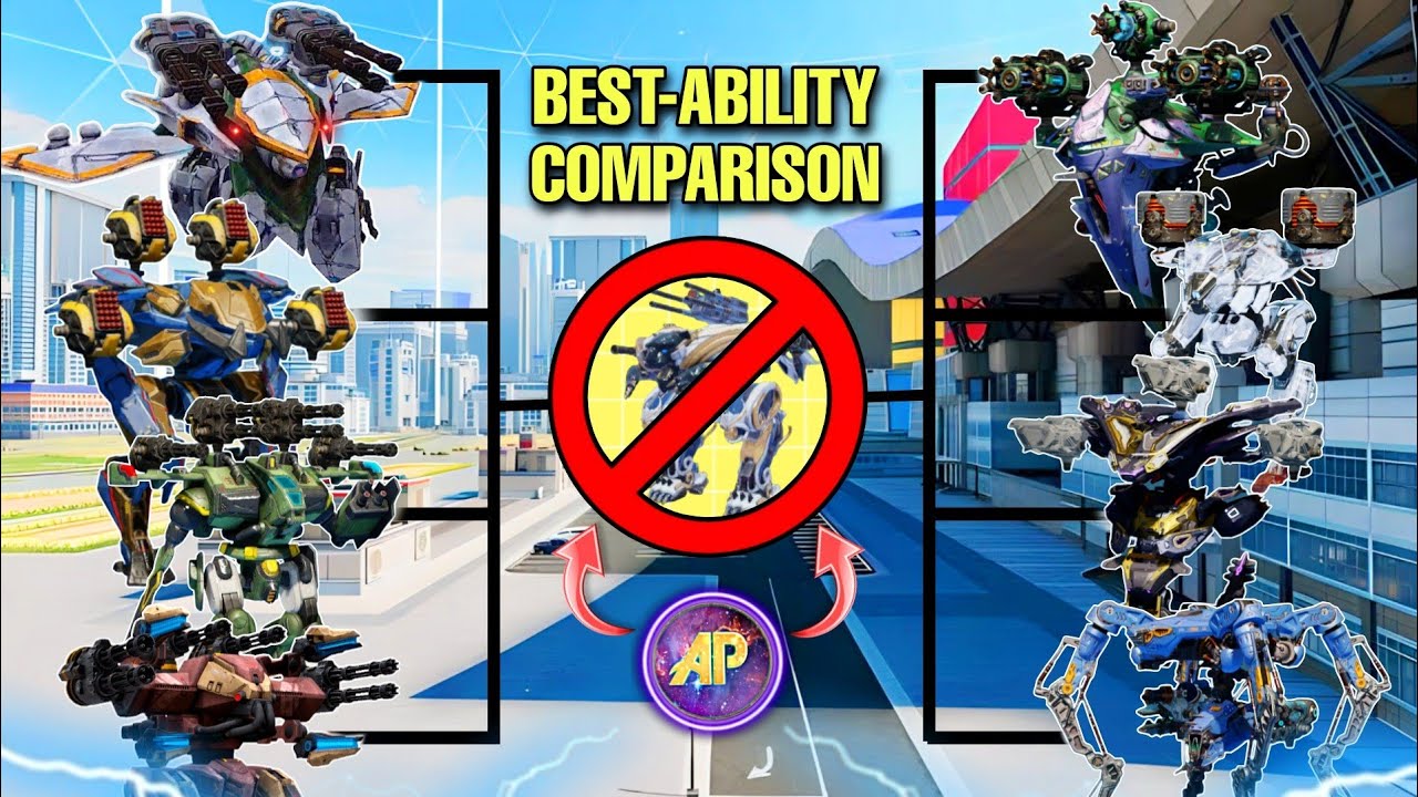 🔥 WHICH ROBOT IS BEST TITAN SLAYER? || WAR ROBOTS 1V1 ABILITY DAMAGE COMPARISON WR ||