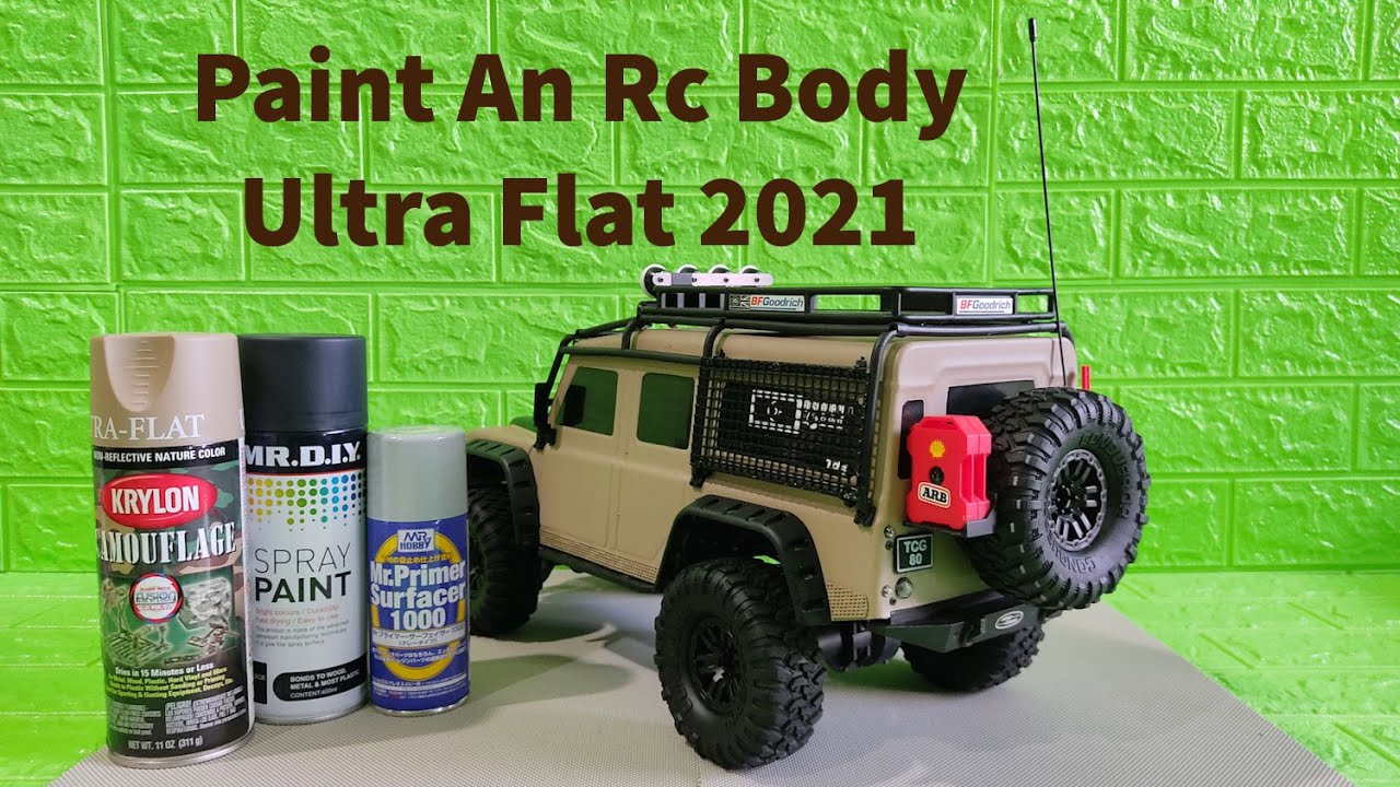How To Paint Your Rc Body l Rc Crawler 1:10 l Hbzp1001