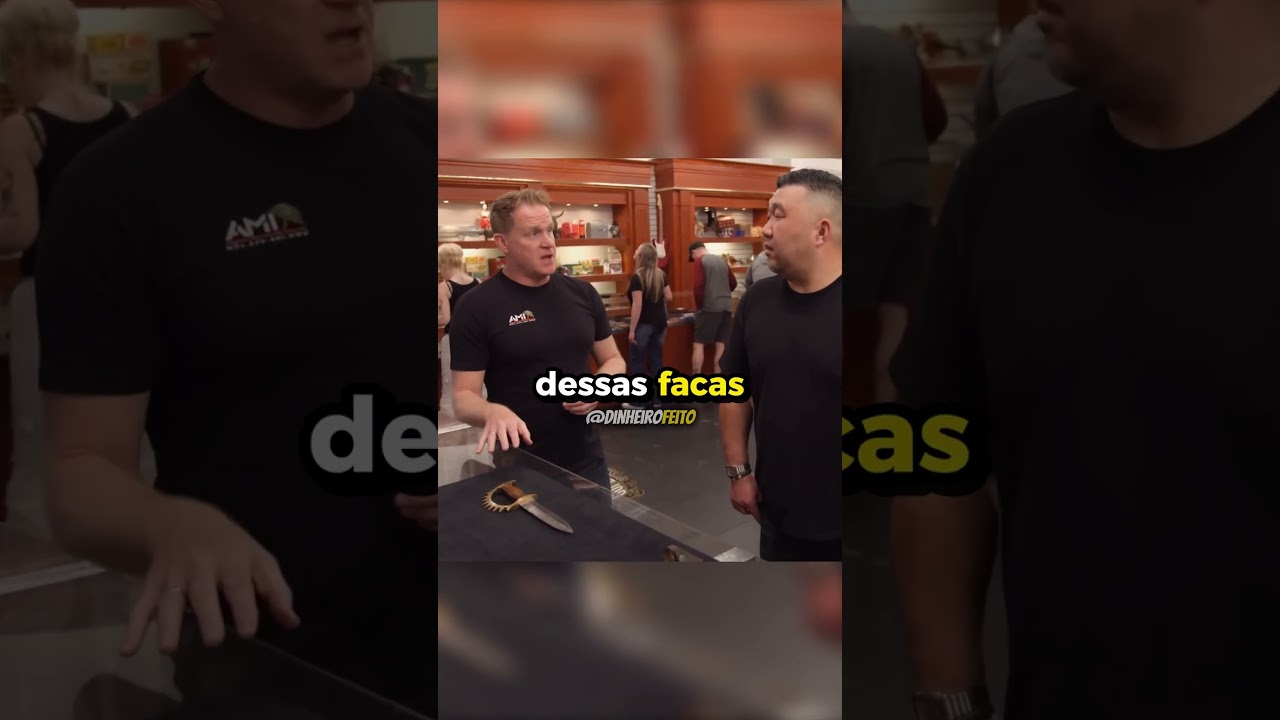 Faca MORTAL muito VALIOSA 