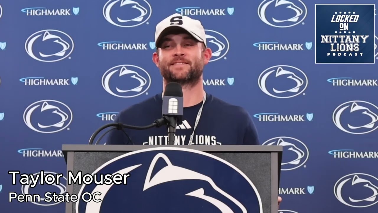 Penn State OC Taylor Mouser Talks Offensive Outlook Heading into the Season