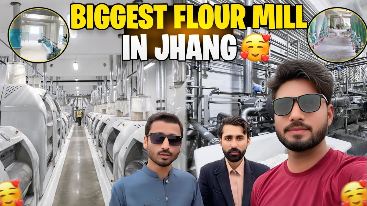 Flour Mill E-Man Jhang Pakistan #beautyofjhang #viralvideo #jhangvlog #flour_mill