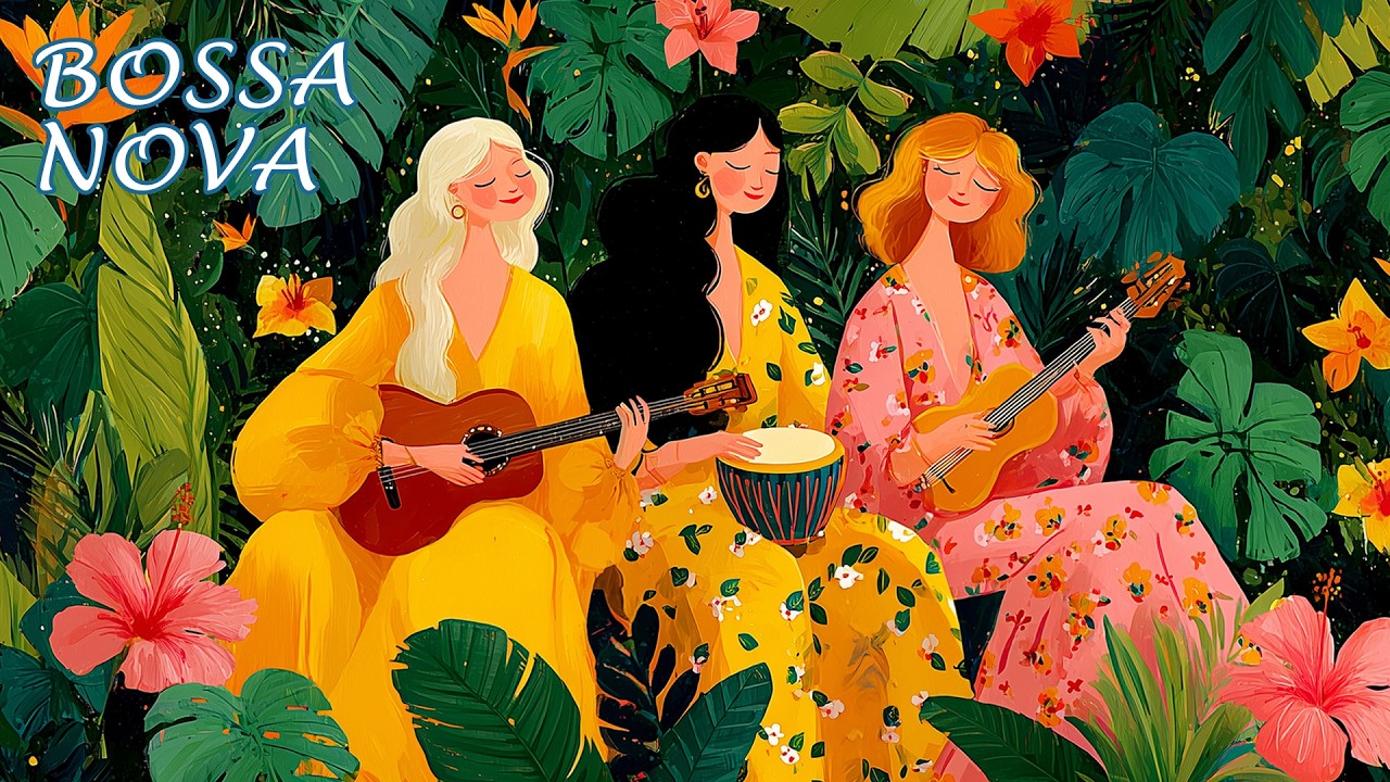 Sweet Spring Bossa Nova Covers – Relaxing Jazz Vibes for Studying, Working & Coffee Time 🌸☕