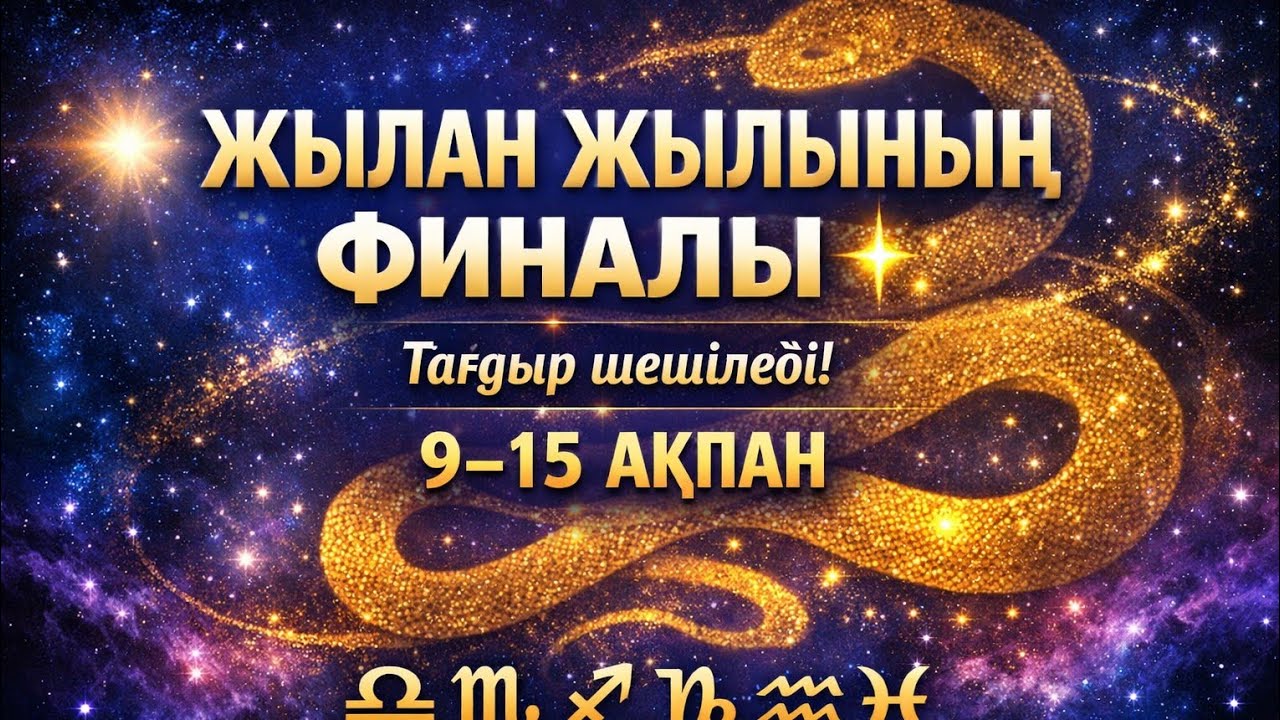 ❤😍Таразы-Балықтар🌙 Апталық болжам | 9-15 Ақпан