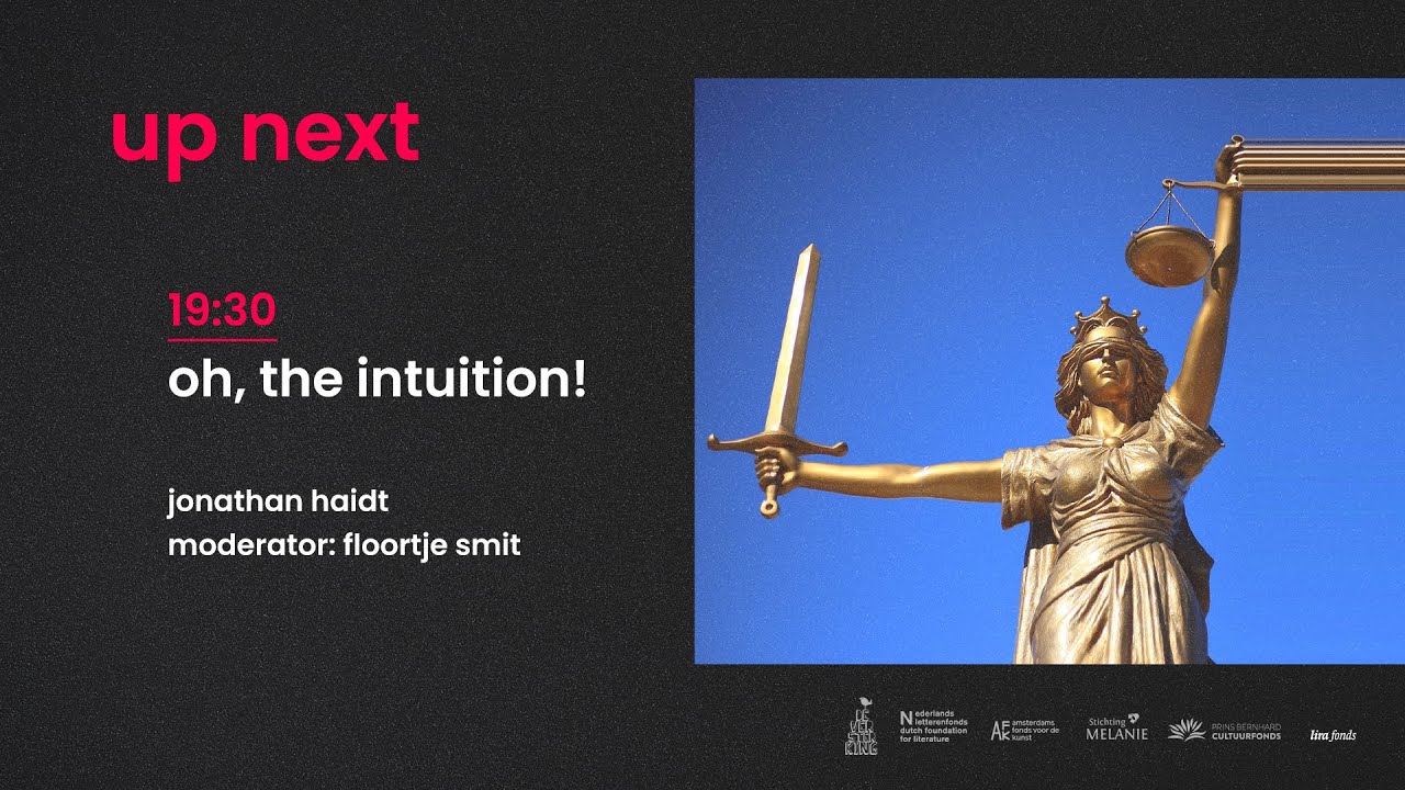 Jonathan Haidt - Oh, the Intuition!