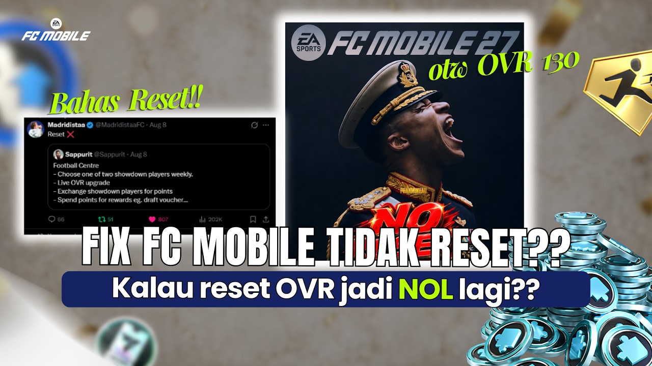 FC MOBILE RESET? EVERYTHING YOU NEED TO KNOW ABOUT THE FC MOBILE RESET UPDATE AND WHAT HAPPENS DU...
