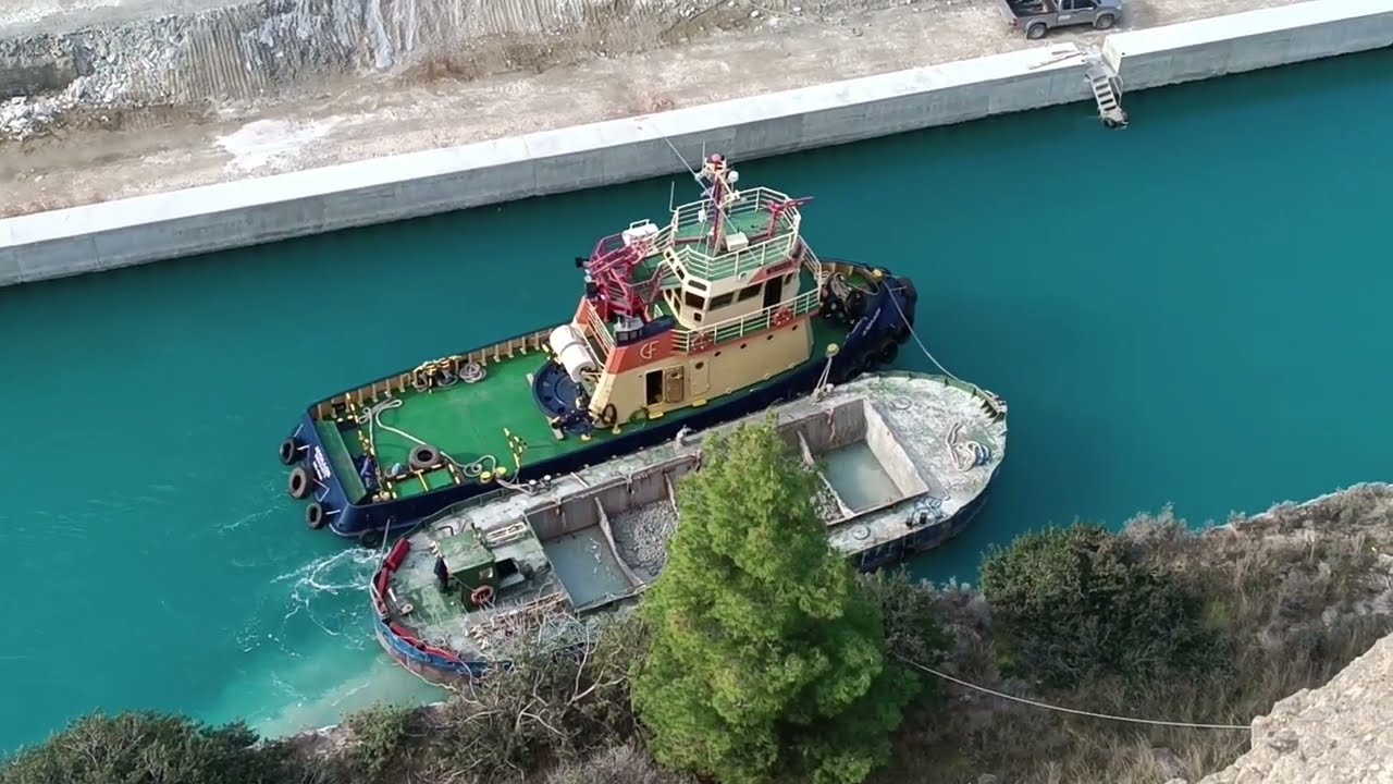 Ποιος είπε ότι δεν δουλεύουν Σαββατοκύριακο στην Διώρυγα Κορίνθου;