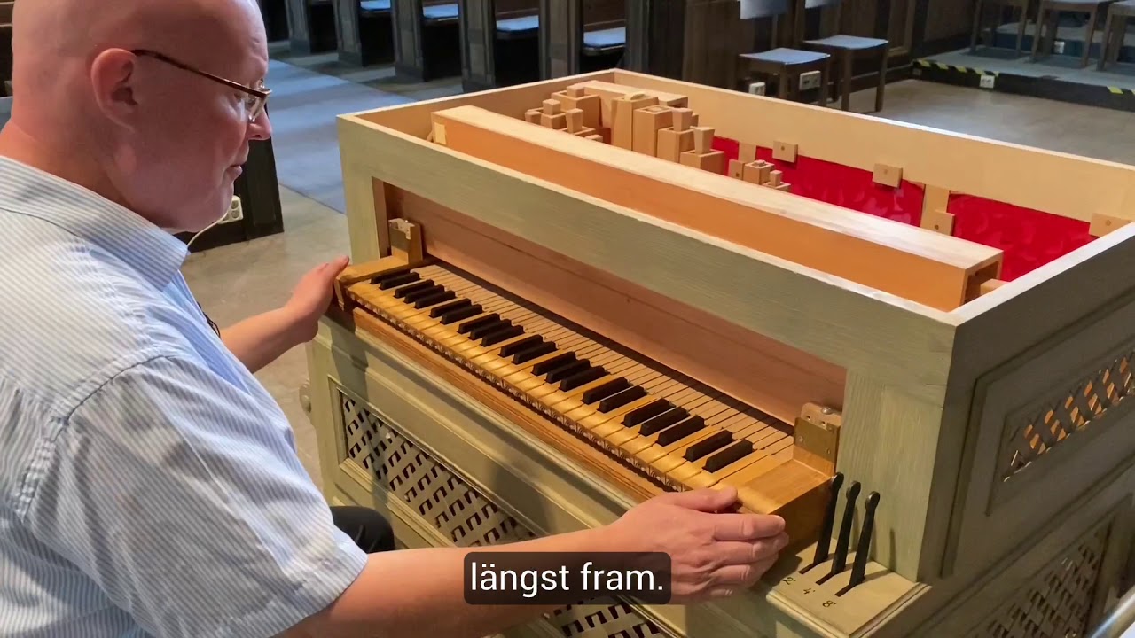 Högalidskyrkans minsta orgel - continouorgeln