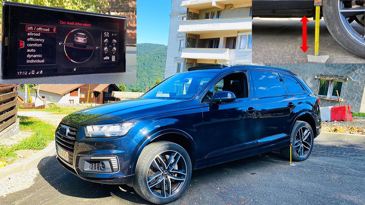 Audi Q7 4M E-Tron (374 hp) ADAPTIVE AIR SUSPENSION - How high the ground clearance is?