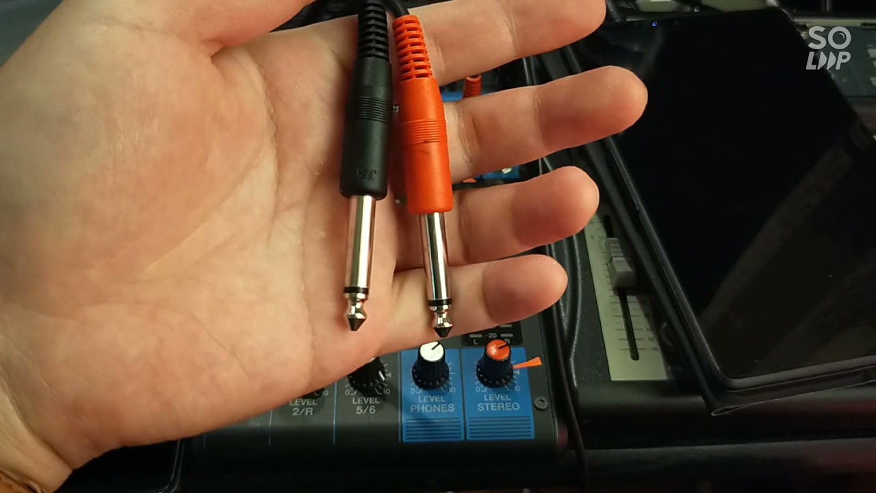 มิกเซอร์ YAMAHA MG-06 เชื่อมต่อกลองไฟฟ้า Avata pd75 ใช้ซ้อมใช้เล่นสด