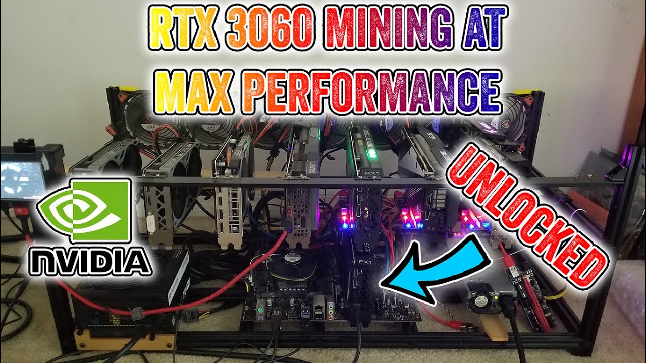Unlocked RTX 3060 Crypto Mining Performance - Live Testing