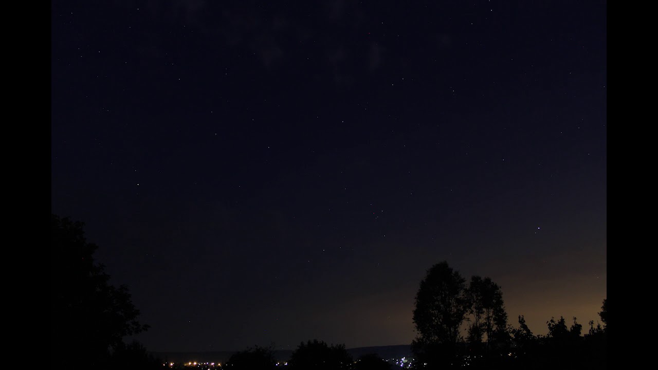 Framelapse above Asz&oacute;d, Hungary