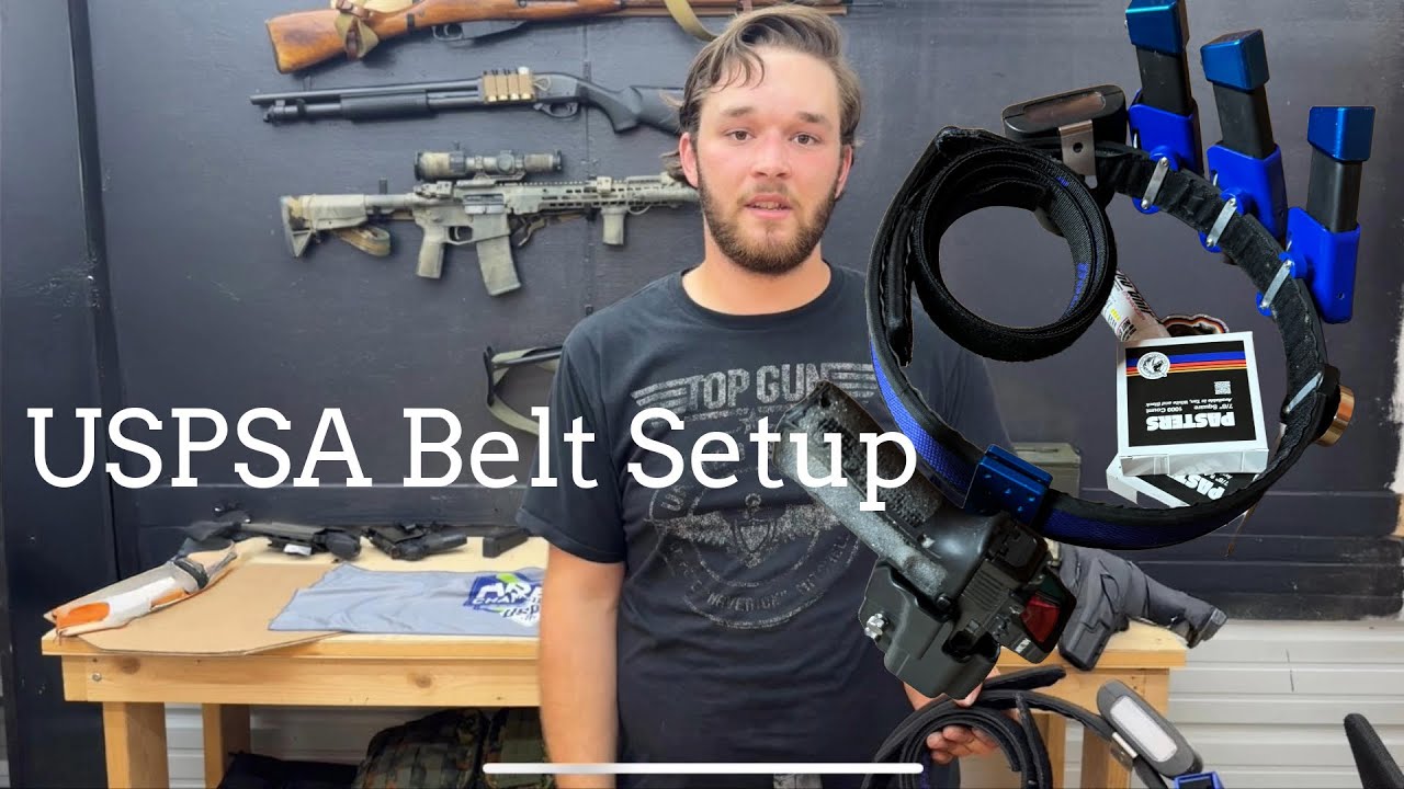 USPSA Belt Setup and Review