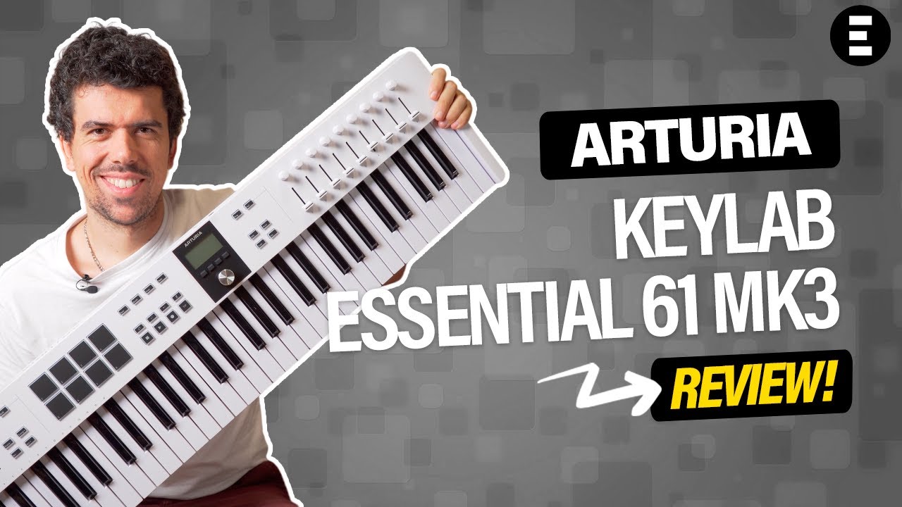Arturia KeyLab Essential 61 Mk3 White | EGITANA.es