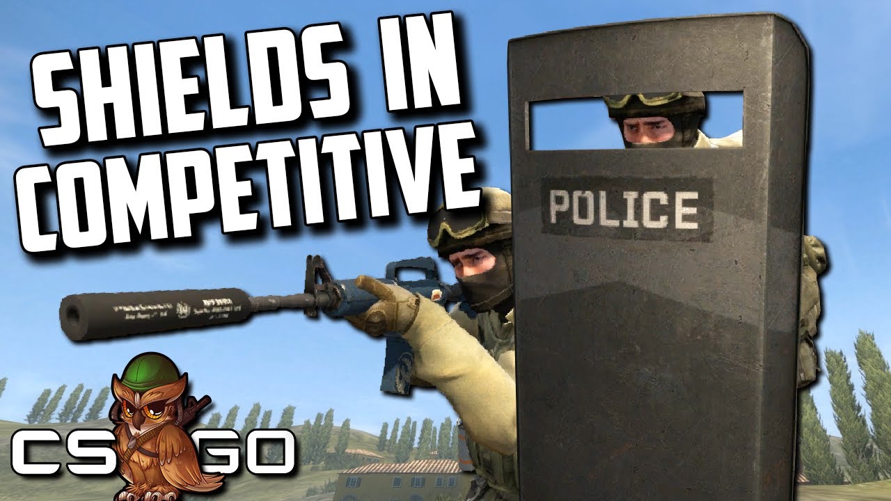 Щиты в соревновательной игре CS:GO
