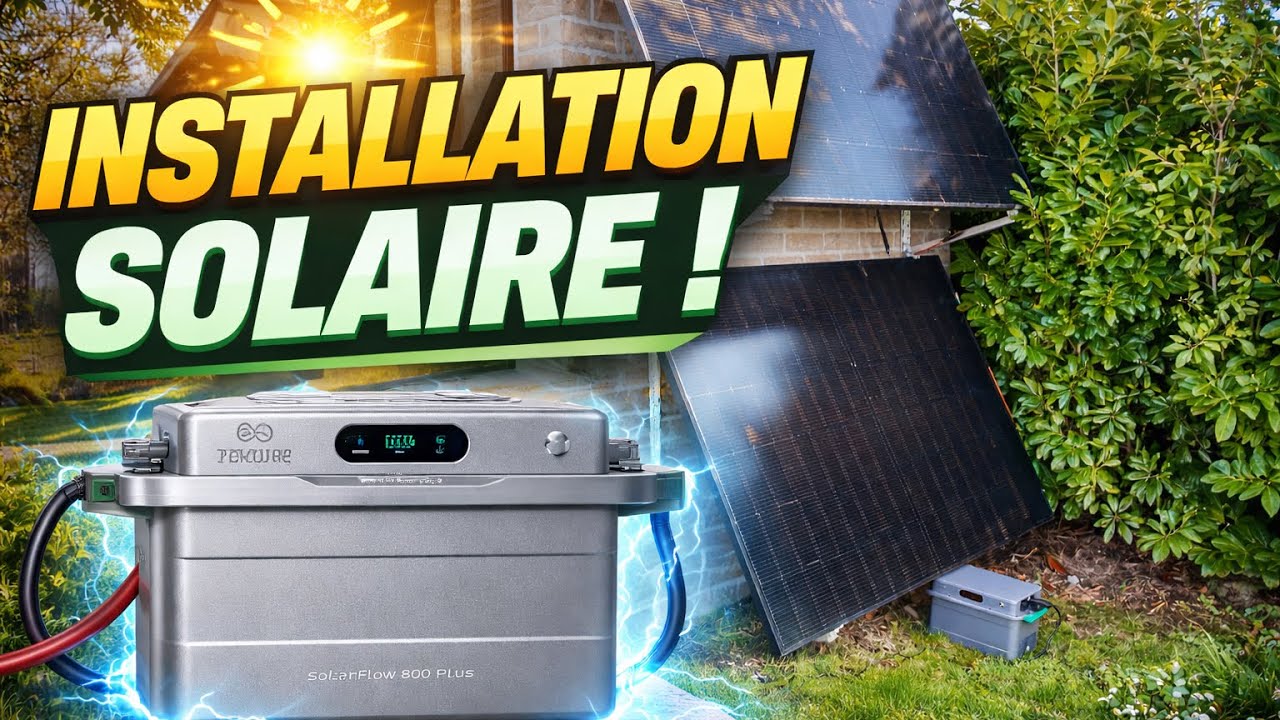 Production et stockage Solaire en Hiver : Test du SolarFlow 800 Plus de Zendure 