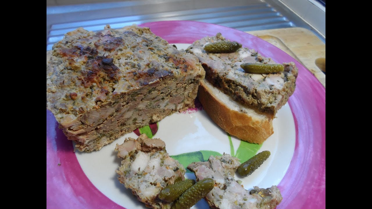 Cuisine Française - Terrine de Volaille à l'estragon