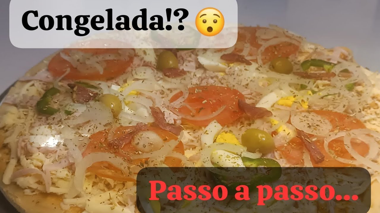 Massa de pizza congelada, meu processo, passo a passo como faço! Receita no canal.