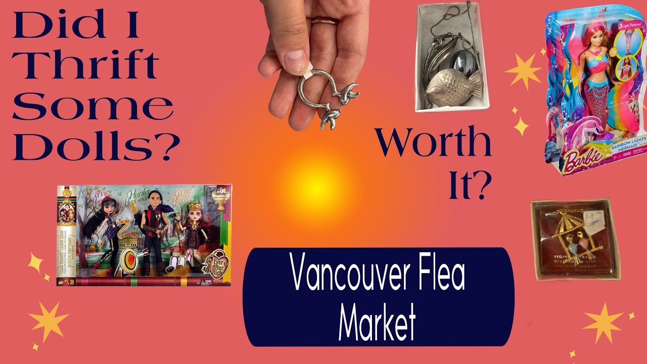 Vancouver Flea Market - Thrift Store Czech Girl Check 