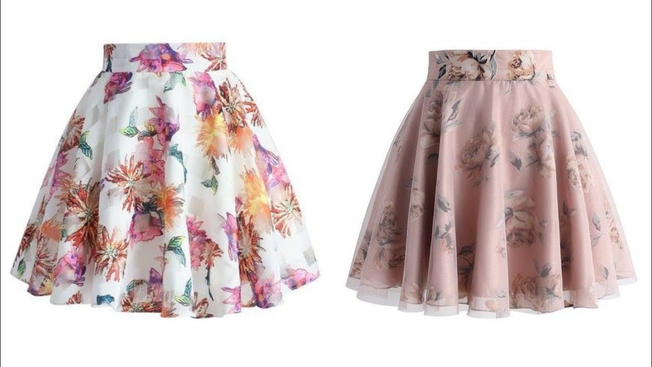 Top 50+ clasy Mini floral skirt design ideas for girls 2020 - latest mini skirts designs for casual