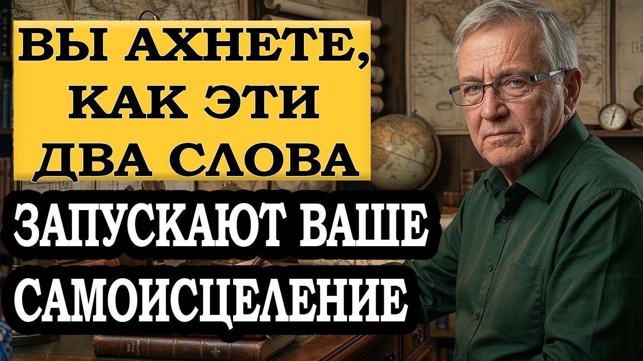 РАБОТАЕТ СРАЗУ. Гаряев: Эти 2 Слова Запускают Программу Самоисцеления Тела